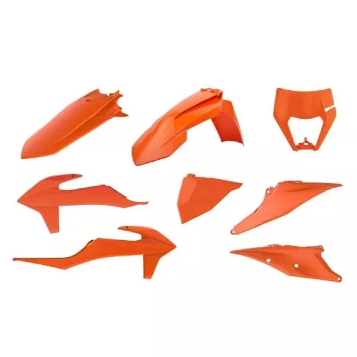 Polisport Plastics Polisport Kit Orange EB 90914 fits Enduro