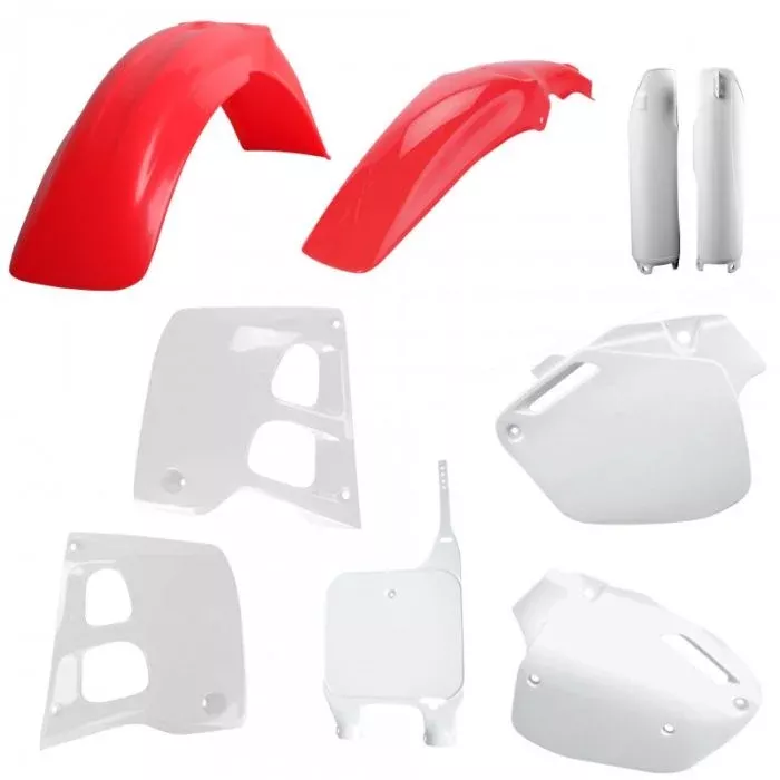 Polisport Plastics Polisport Replica Plastic Kit, Full Kit OEM Color 91326 fits 1990-1991 Honda CR250R / 1991-1992 Honda CR125R
