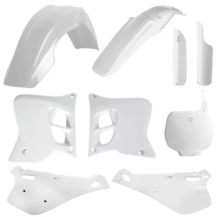 Polisport Plastics Polisport Replica Plastic Kit, Full Kit OEMColor 91343 fits 1993-1995 Yamaha YZ125, YZ250
