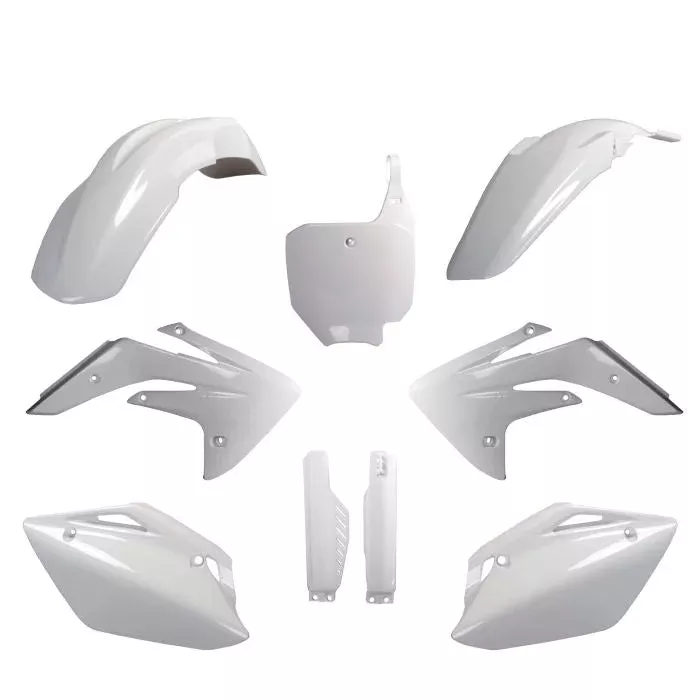Polisport Plastics Polisport Replica Plastic Kit, Full Kit White 91516 fits Honda