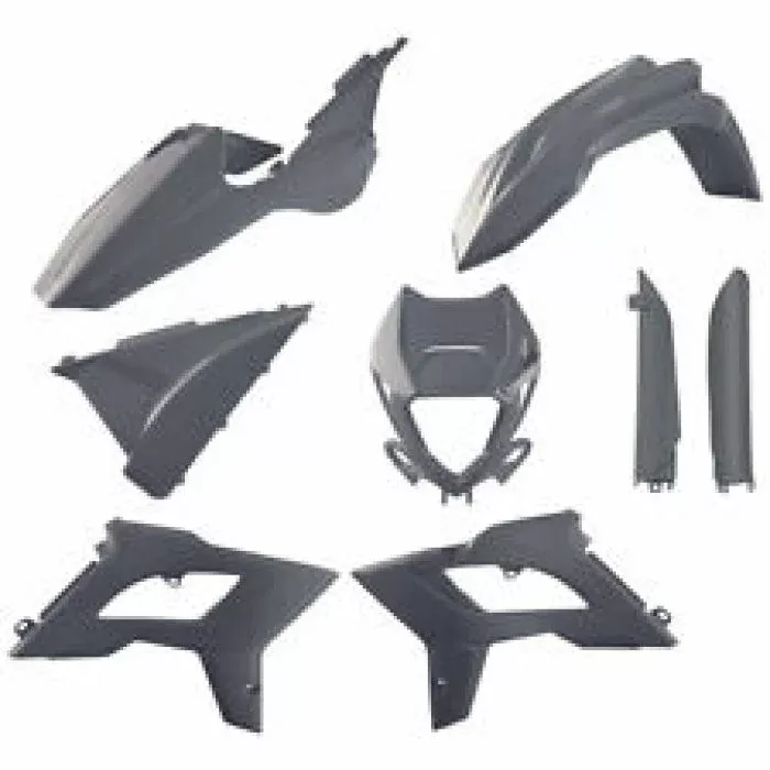 Polisport Plastics Restyling Kit Nardo Grey 91090 fits 2019 Beta RR 250 2 Stroke, RR 300 2 Stroke