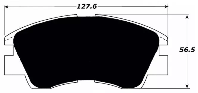 Porterfield Brake Pads for 1988 MITSUBISHI Montero V6