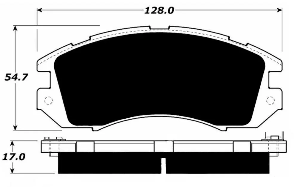 Porterfield Brake Pads for 1993 SUBARU IMPREZA 5 DOOR