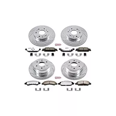 Power Stop K6560-36 Brake Kit for 2015-2020 Escalade Silverado Sierra Yukon
