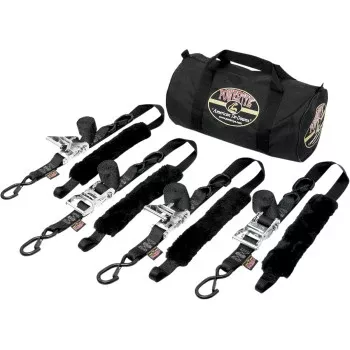 POWERTYE MFG. 3920-0137 TRAILER KIT-82 Fat Strap Trailer Kit – Black