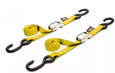 Powertye Tie-Downs 1" Yellow 2/Pk - 22268