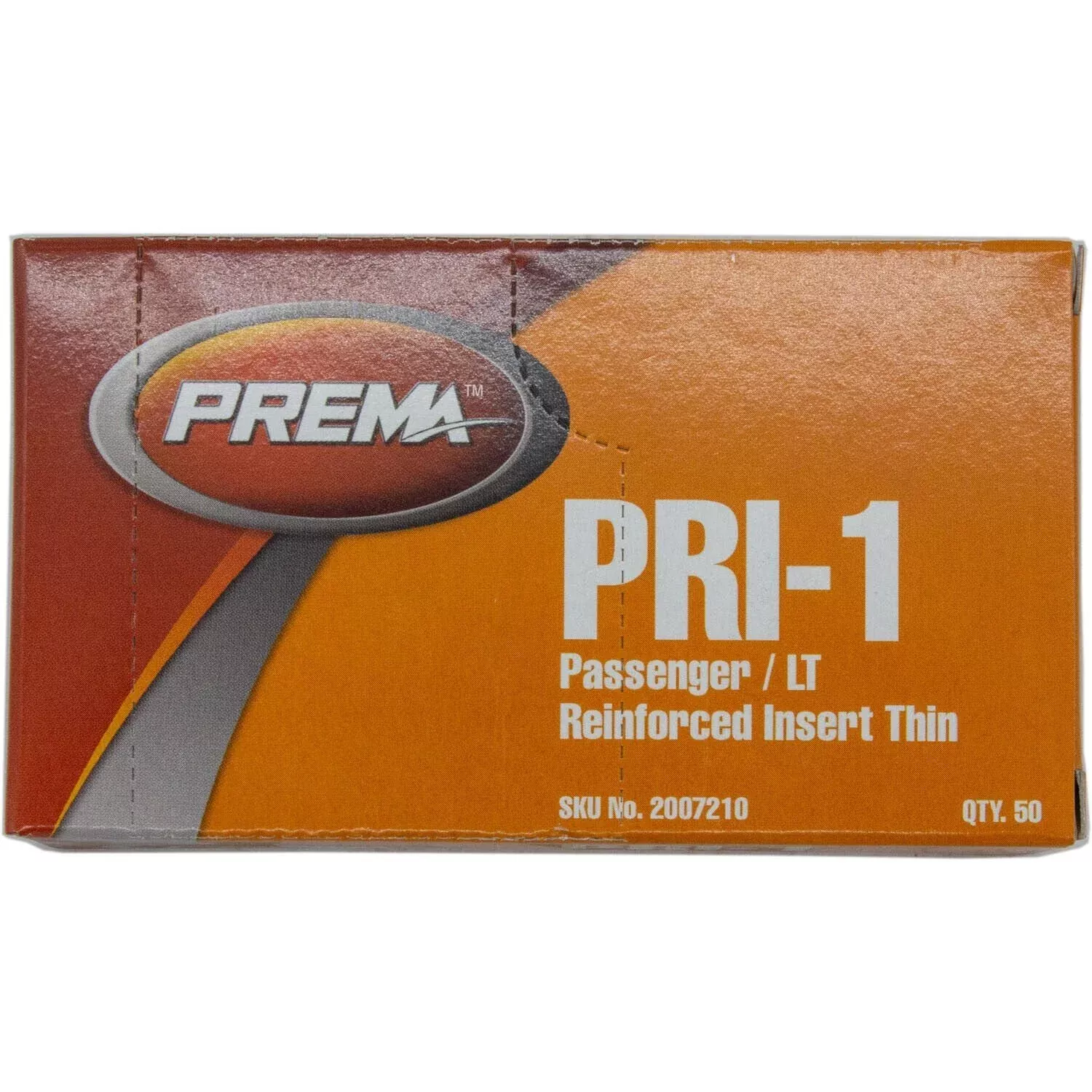 Prema PRI-1 Reinforced Insert Thin 3-3/4" Long - Box of 50