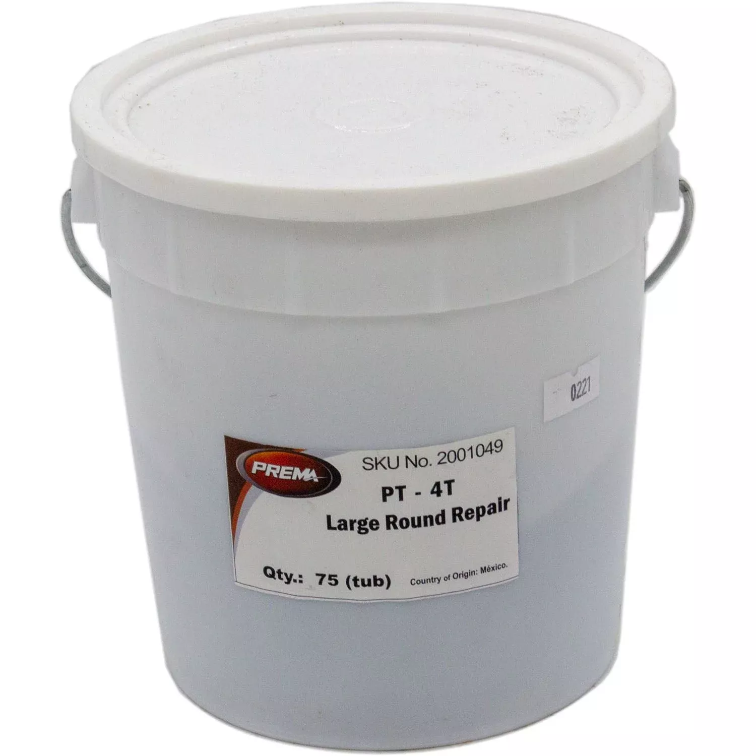 Prema PT-4T Large Round Tube Patch 3″ Tub of 75