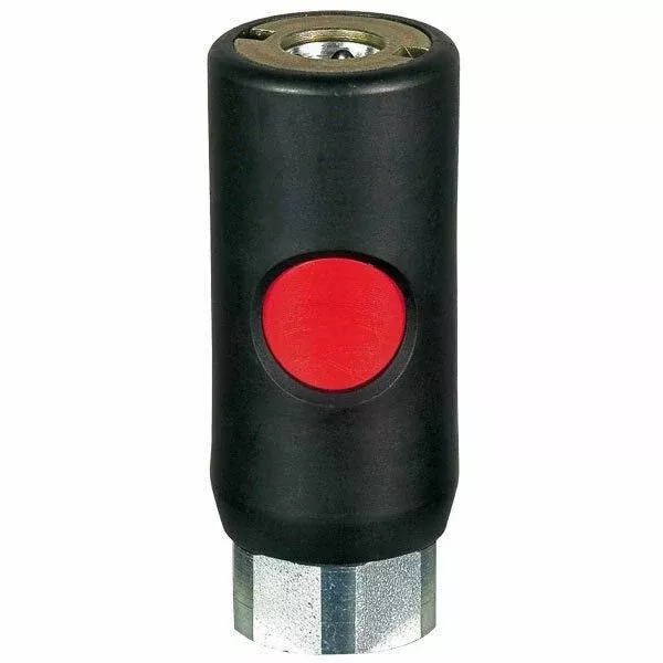Prevost USI061201 1/4" Safety Quick Coupler with 1/4" FPT Truflate Automotive