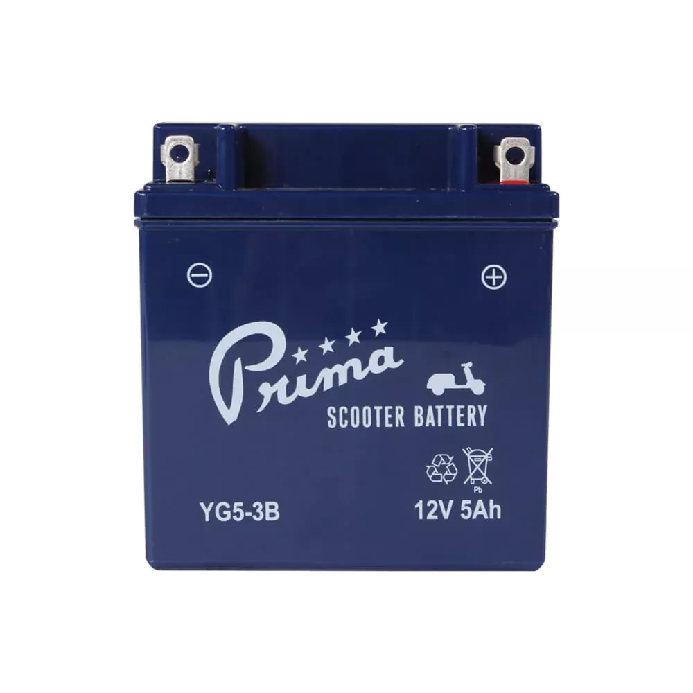 Prima Gel Battery YG5-3B – Vespa P Series / Stella Auto
