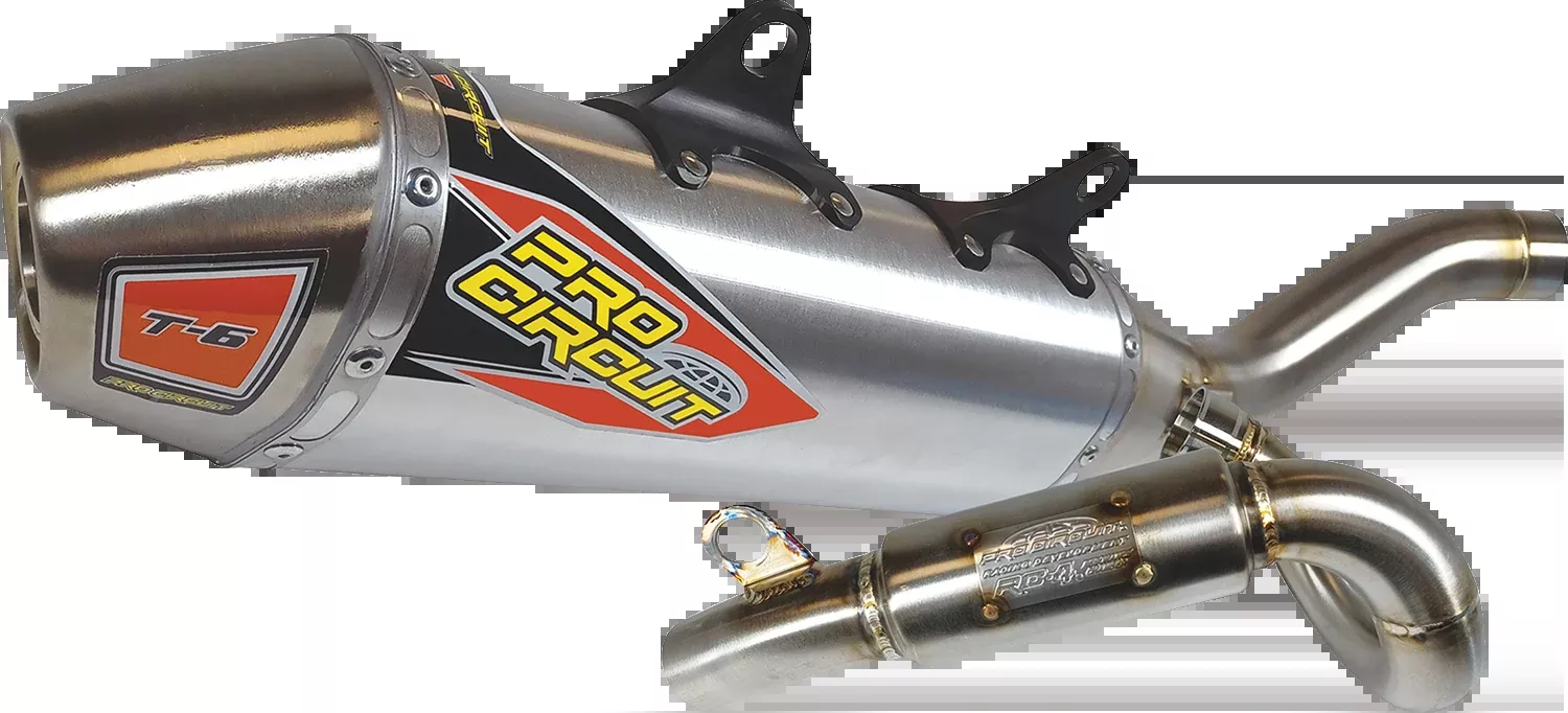Pro Circuit T-6 Exhaust System – Stainless Steel-0152245G