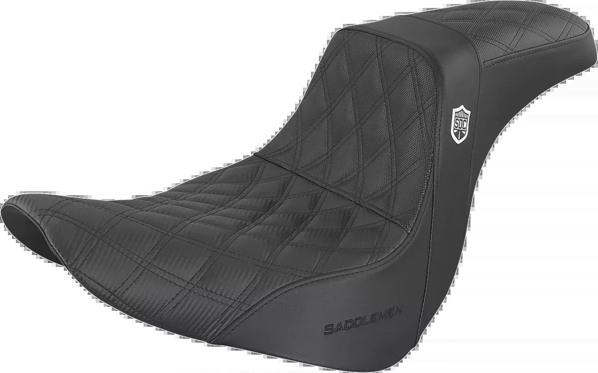 Pro Series SDC Performance Seat - w/o Backrest - Lattice Stitch/Lumbar Gripper - FL/FX '18-'24