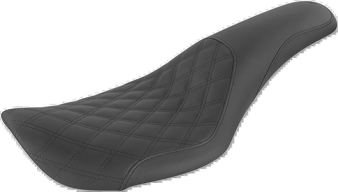 Profiler Seat - Front Lattice/Rear Smooth - Black - FXDWG