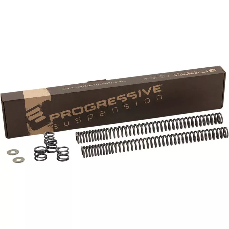 Progressive 11-1120 Replacement 35mm Front Fork Springs Kit Harley FXD FX FXR/T