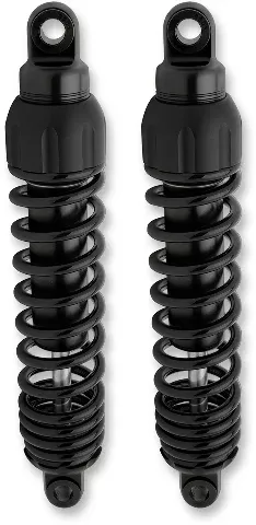 Progressive Black 444 Standard 12" Rear Shocks fits 2006-2024 Harley Touring