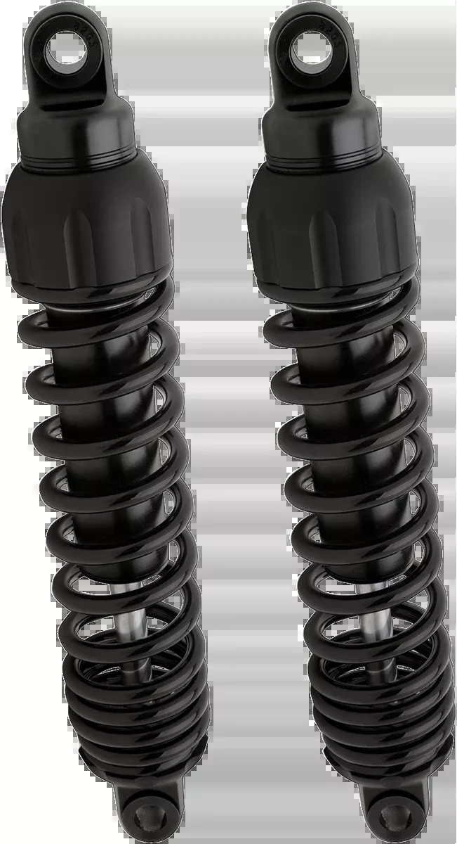 Progressive Suspension 444 Series Shock - 13.5 Inch Standard Black for Enhanced Motorcycle Ride Quality