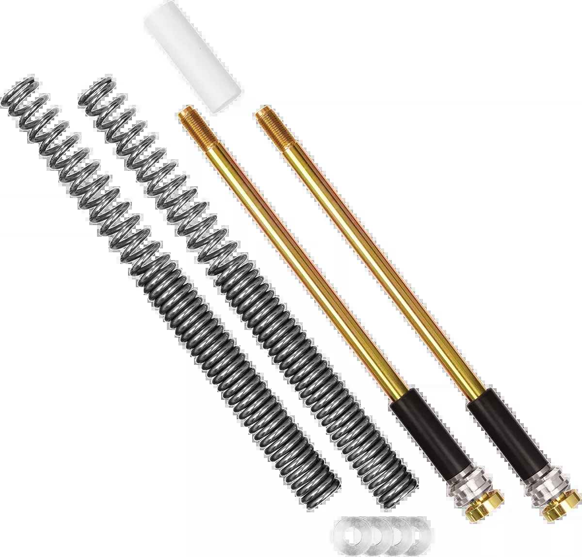 Progressive Suspension Fork Kit – 2 Inch Lowering with High-Performance Pistons for OEM Forks, Part 31-5055