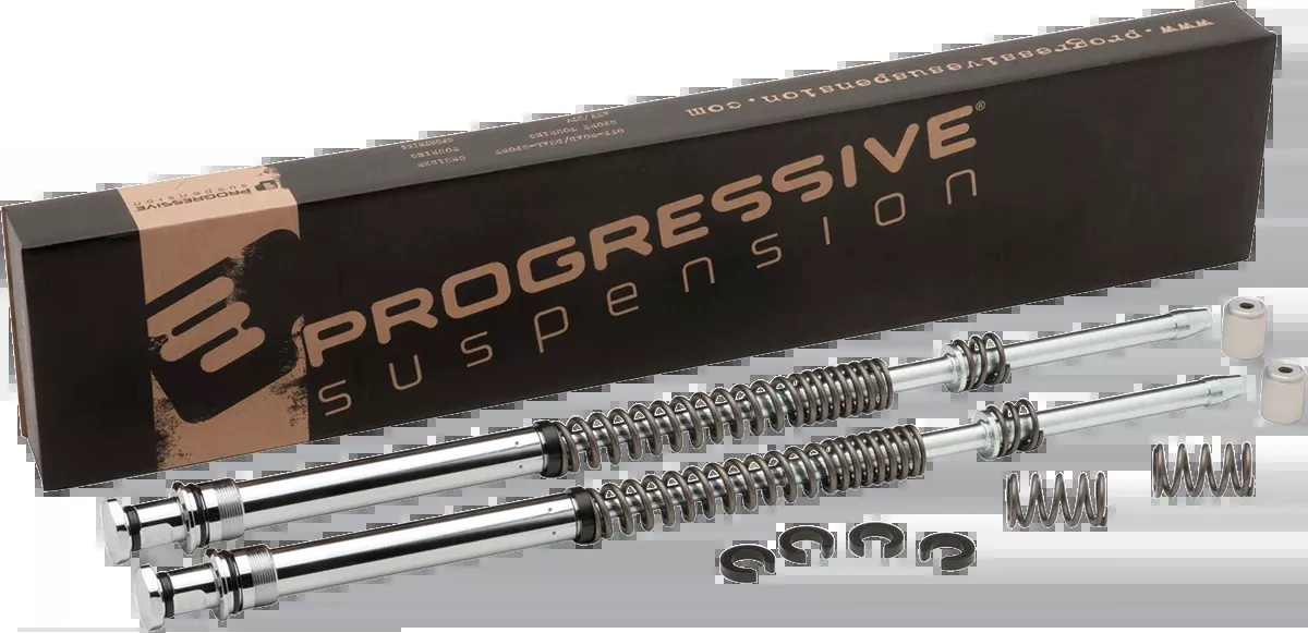 Progressive Suspension Monotube Cartridge Fork Kit 41mm for Improved Handling and Lowering – Part 31-2501