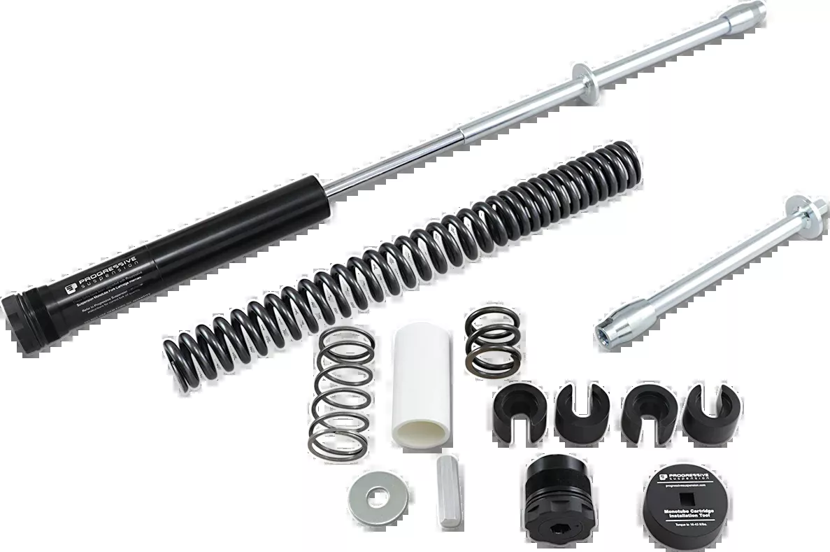 Progressive Suspension Monotube Cartridge Fork Kit 49 mm with Lowering - Model 31-2542