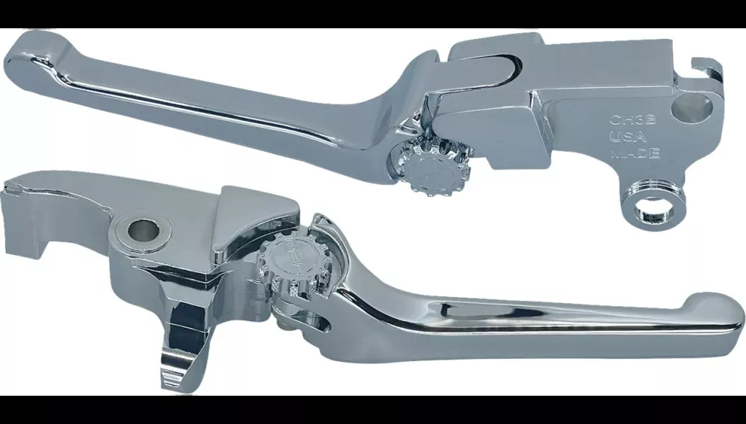 PSR Anthem Adjustable Lever Set for Harley Davidson – Chrome – 23-24 Road/Street Glide – 12-00667-20