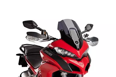 Puig 7622F Racing Windscreen Dark Smoke for Motorcycles