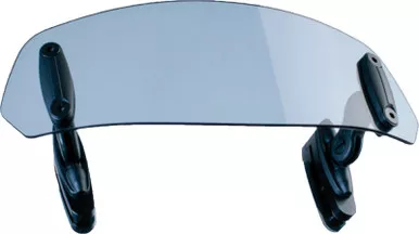 Puig Clip-On Winshield Visor Smoke 250X100Mm - 6320H