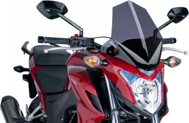 Puig Naked New Generation Windshield (Dark Smoke) - 6437F