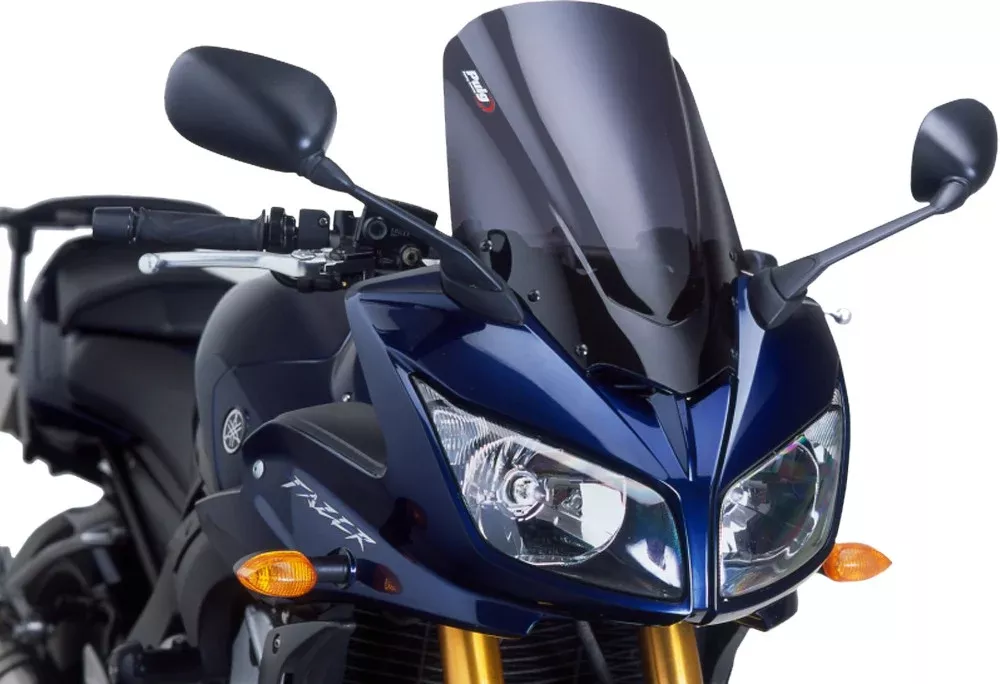 Puig Racing Windscreen for 2006-16 Yamaha FZ1 – Dark Smoke – 4061F