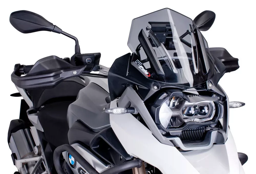 Puig Racing Windscreen for 2013-17 BMW R1200GS /Adventure – Smoke