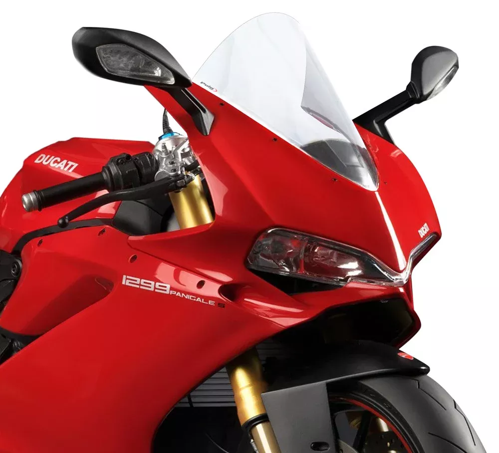 Puig Racing Windscreen for 2015-17 Ducati 1299 Panigale – Clear