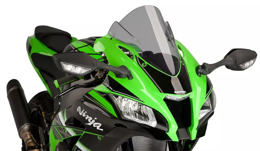 Puig Racing Windscreen for 2016-17 Kawasaki ZX1000 Ninja ZX-10R – Tint