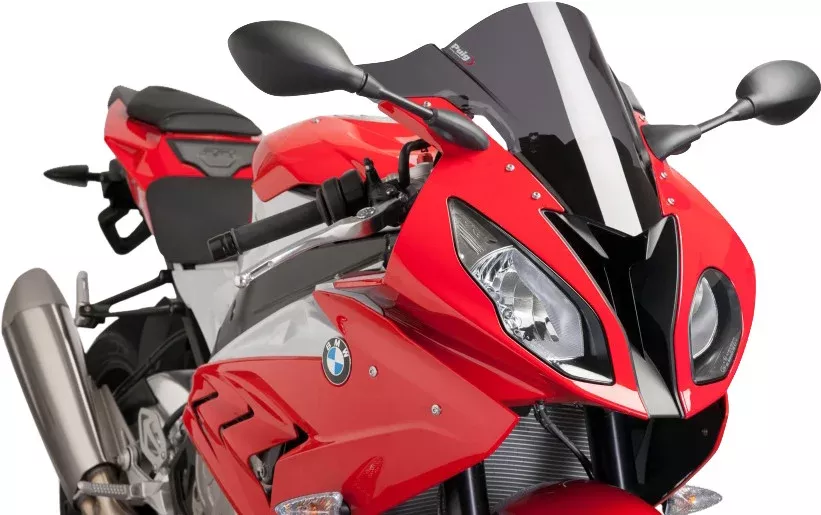 Puig Z Racing Windscreen for 2015-17 BMW S1000RR – Dark Smoke