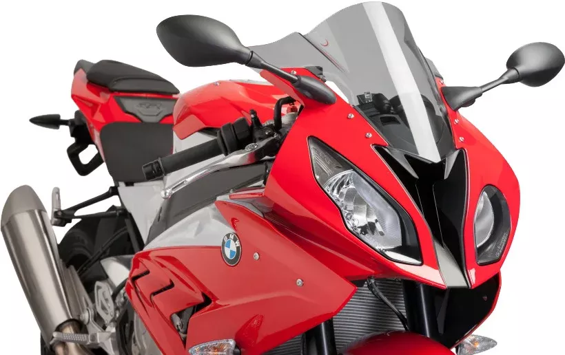Puig Z Racing Windscreen for 2015-17 BMW S1000RR – Light Smoke