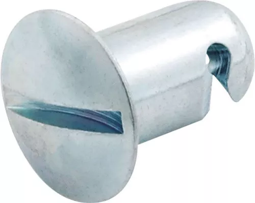Quick Turn Oval Head Fasteners 7/16 .400in 10pk Steel ALL19216