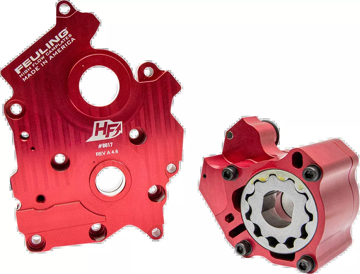 Race Series Oil Pump with Plate - Oil Cooled - M8