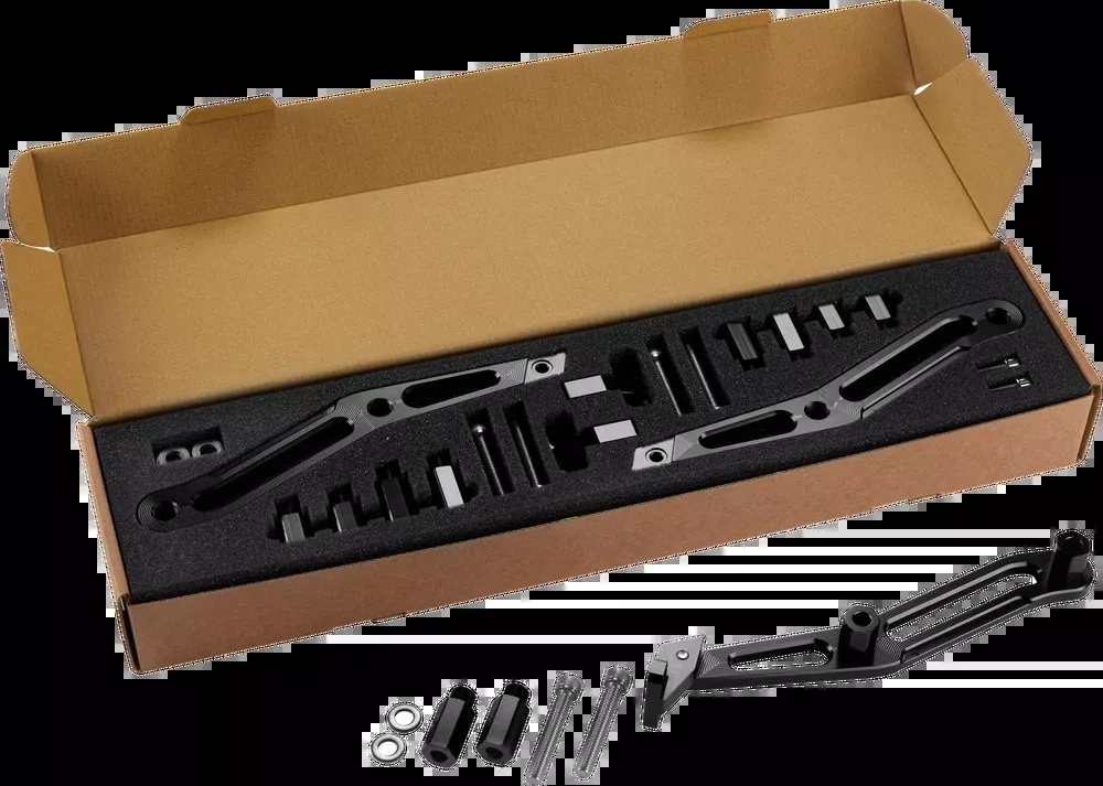 RACING BROS REMOTE RES MOUNTING BRACKETS HARLEY BAGGER MODELS 14-24
