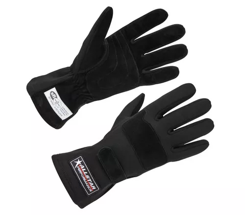 Racing Gloves SFI 3.3/5 D/L Black Small ALL915011