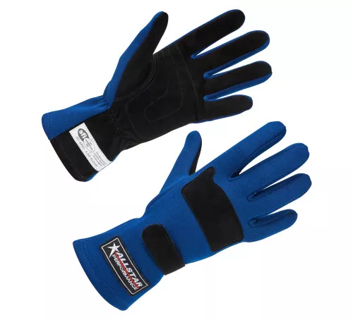 Racing Gloves SFI 3.3/5 D/L Blue Medium ALL915022