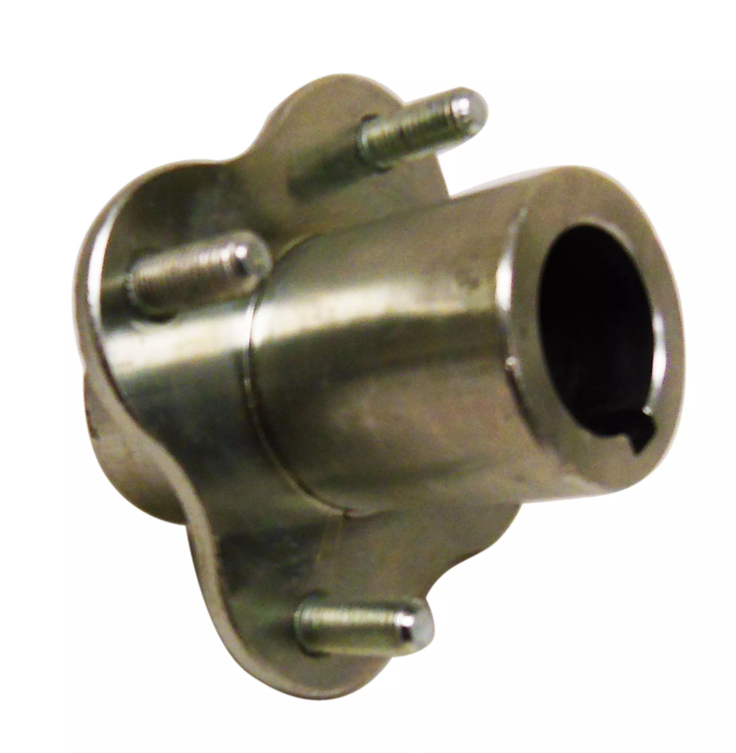 Rear Wheel Hub (1" Bore) Galvanized | 2-13/16" Bolt Circle