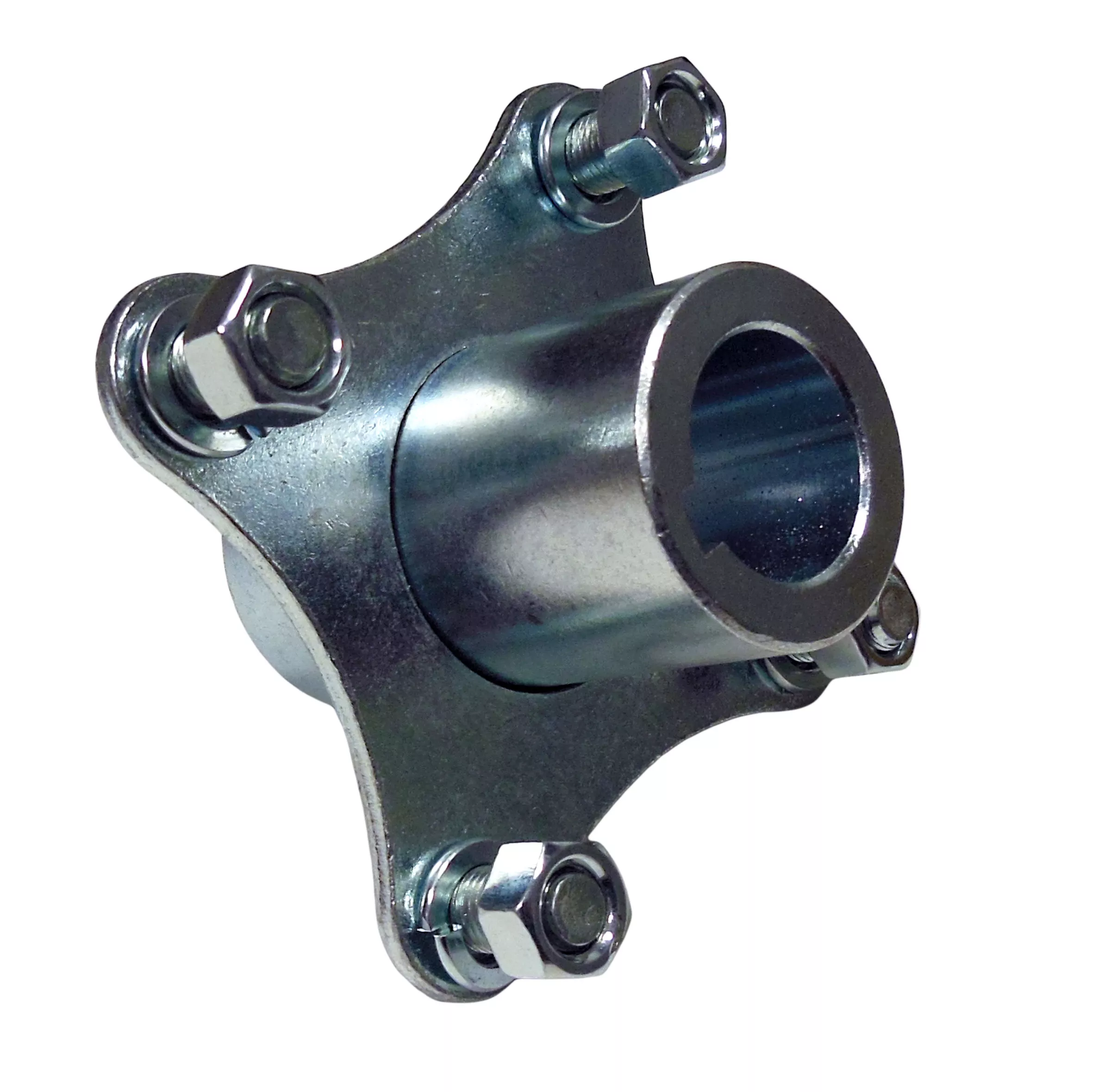 Rear Wheel Hub (1" Bore)Galvanized | 3-1/2" Bolt Circle