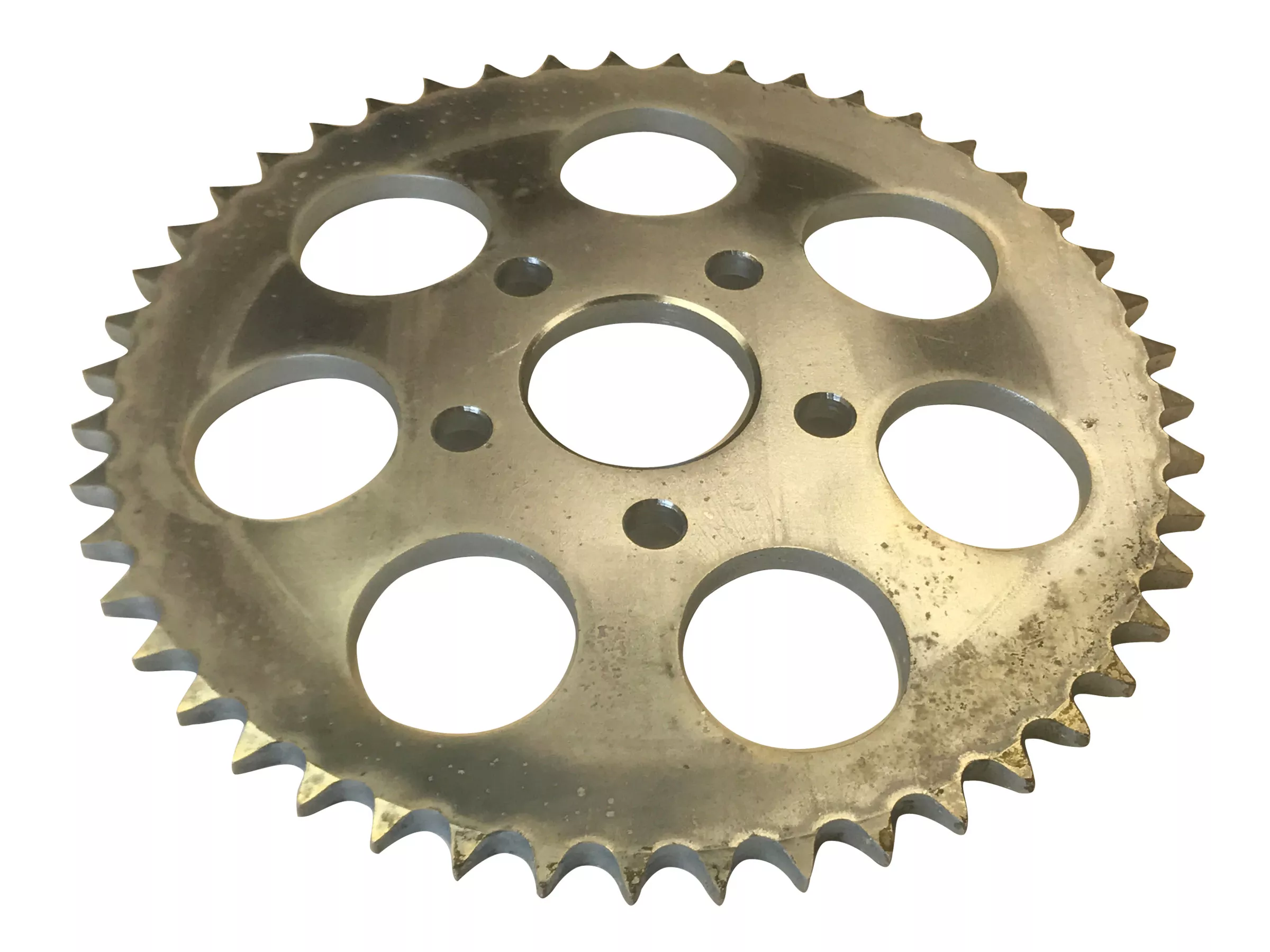 Rear Wheel Sprocket, 47TFor Harley-Davidson 4 Speed Big Twins (1973+) & Sportsters (1979-81)