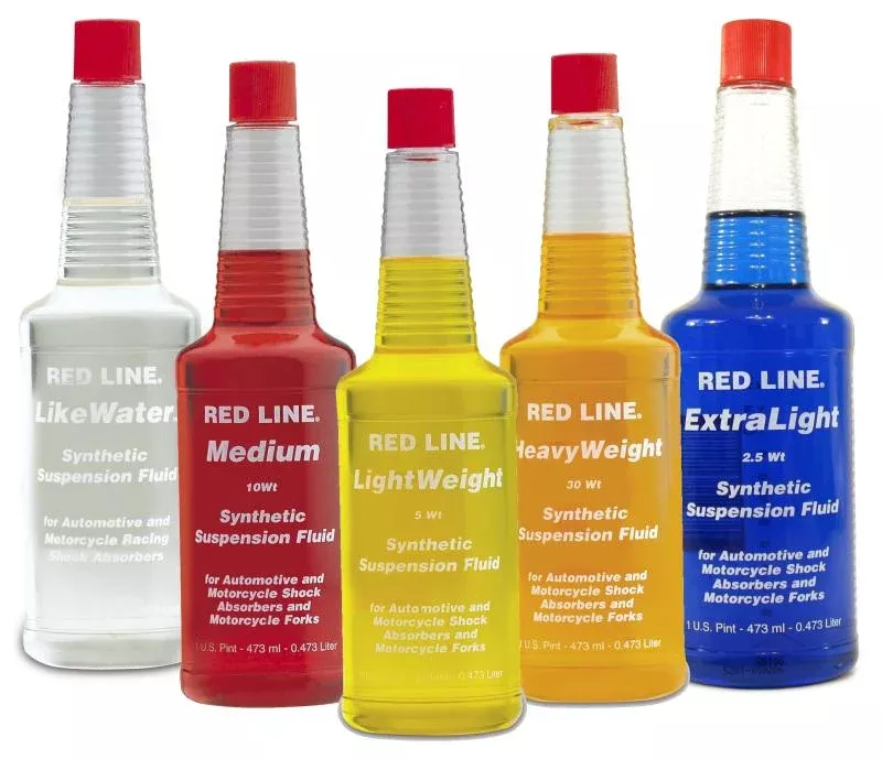 Red Line Medium 10WT Suspension Fluid – 16oz.