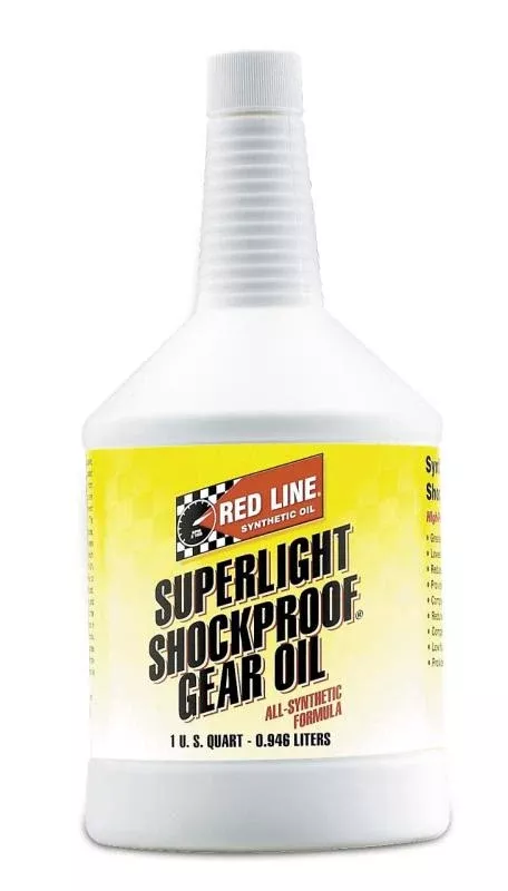 Red Line SuperLight ShockProof Gear Oil – Quart