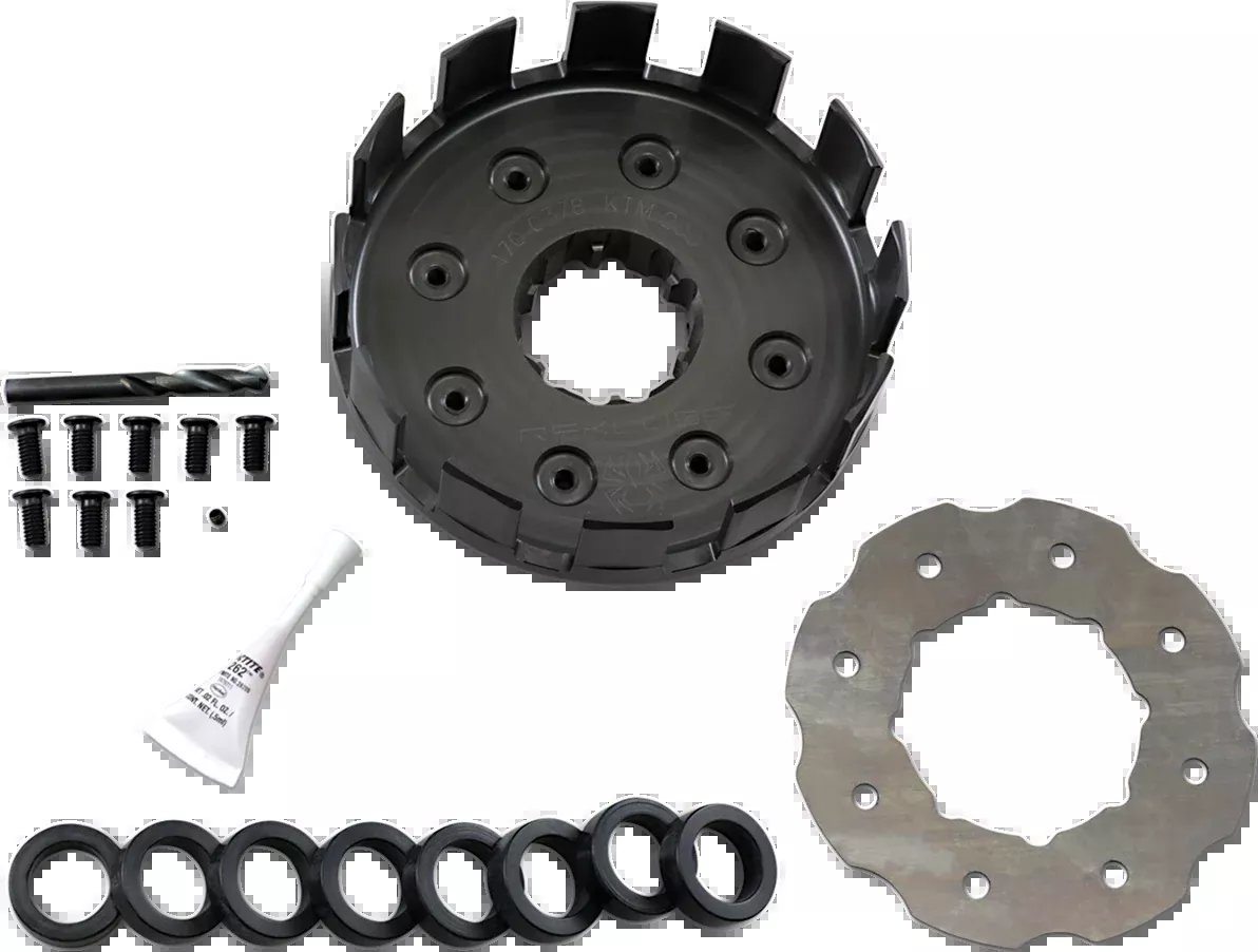 REKLUSE Clutch Basket RMS-4137 – High-Performance Billet Aluminum Replacement for Enhanced Durability
