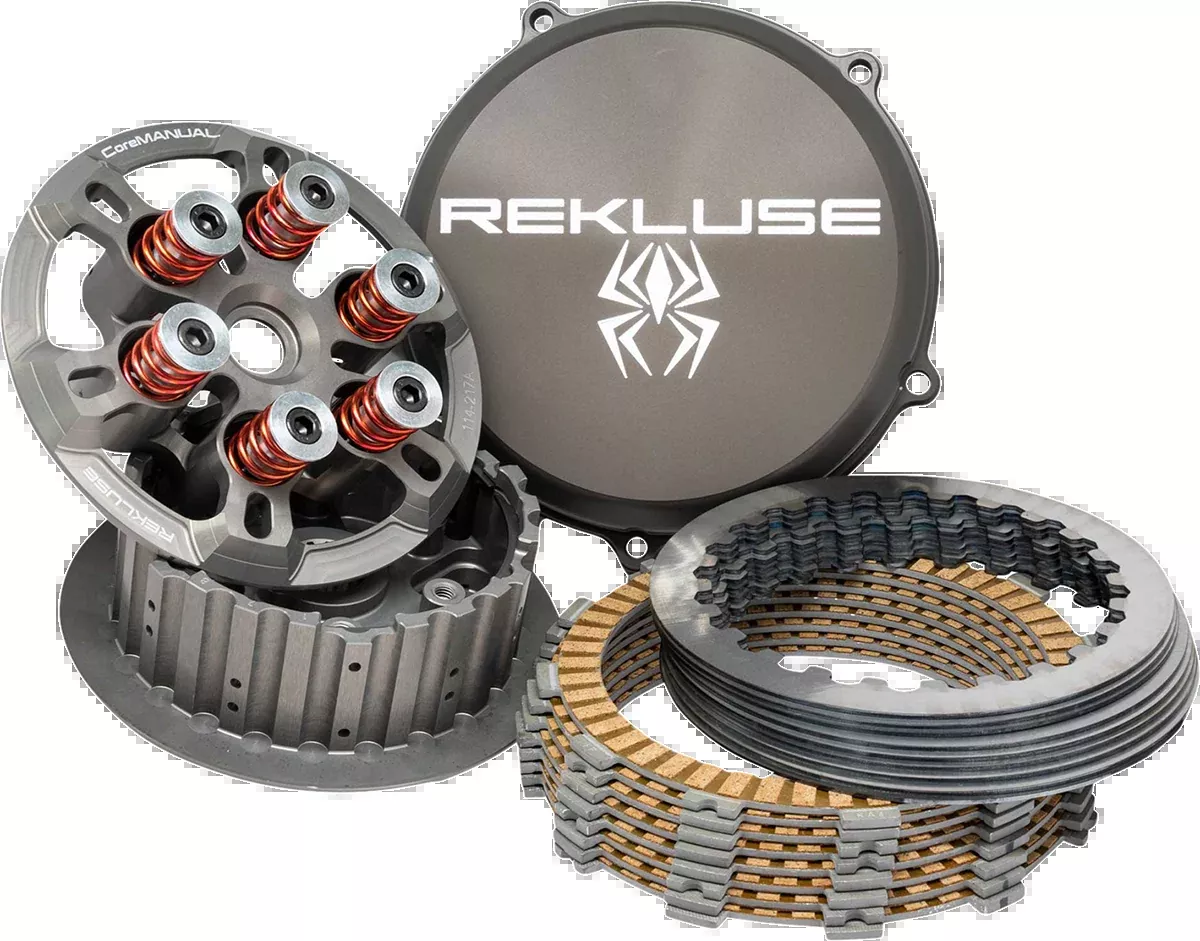 REKLUSE Clutch Kit for Sherco RMS-7008001 – Performance Replacement with Anti-Drag Steel Drive Plates