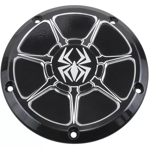 Rekluse Derby Cover for 2016-2020 Harley Touring - Gloss Black