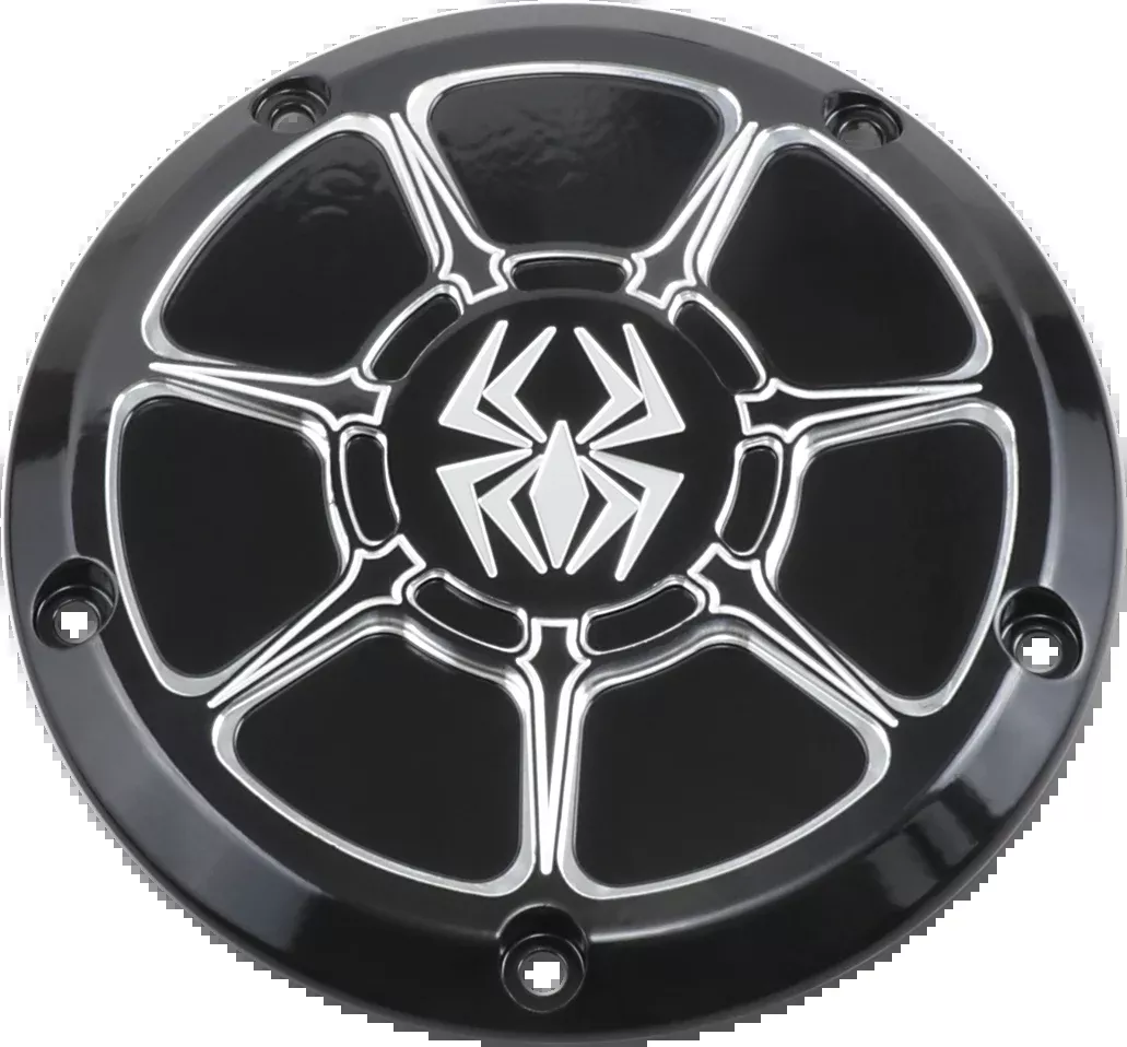 Rekluse Gloss Black 5-Hole Derby Cover 1999-2018 Harley Dyna Softail Touring