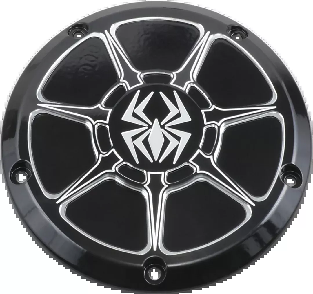 Rekluse Gloss Black 5 Hole Derby Cover for 2016-2021 Harley Touring FLHX FLTRU