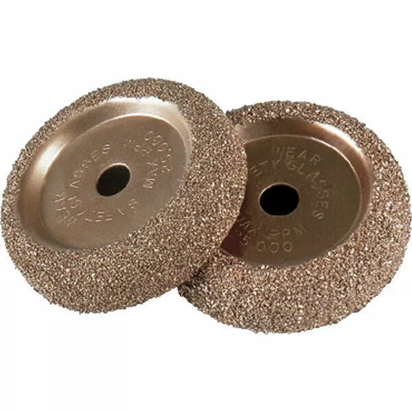 REMA TIP TOP 34 Tire Buffing Carbide Wheel 2-1/2″ with 3/8″ Arbor Hole Pack of 2