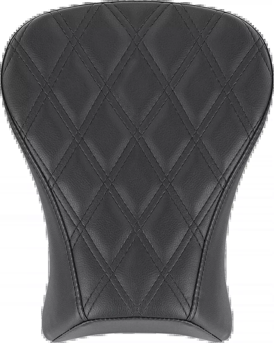 Renegade Pillion Pad - Touring - Lattice Stitched - Black - FLSB/FXLR '18-'24